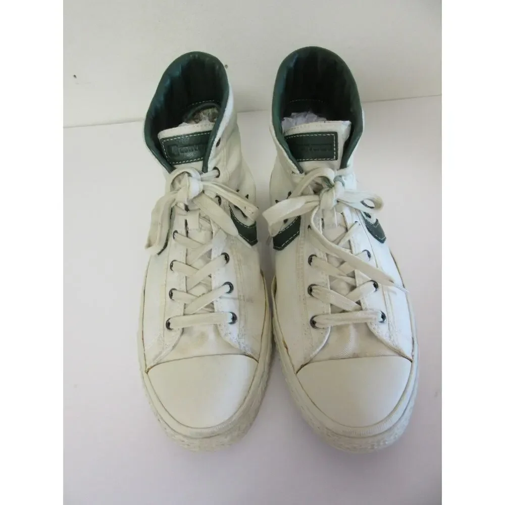 CONVERSE John Varvatos White 11 High Top Canvas All Star Sneakers - Picture 5 of 11